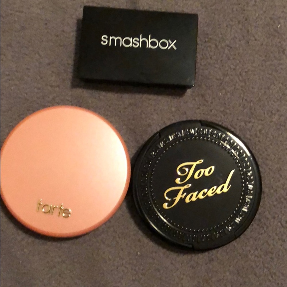 Highlight, eyeshadow & bronzer